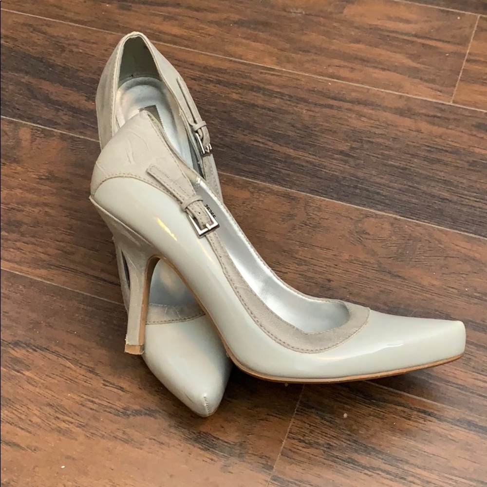 Maurices Grey Heel Size 9